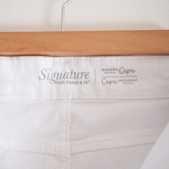 LEVI'S | WHITE CAPRIS - Picture 3 of 5